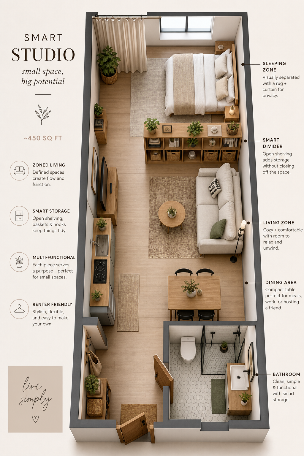 Small Space Interior Design Inspiration