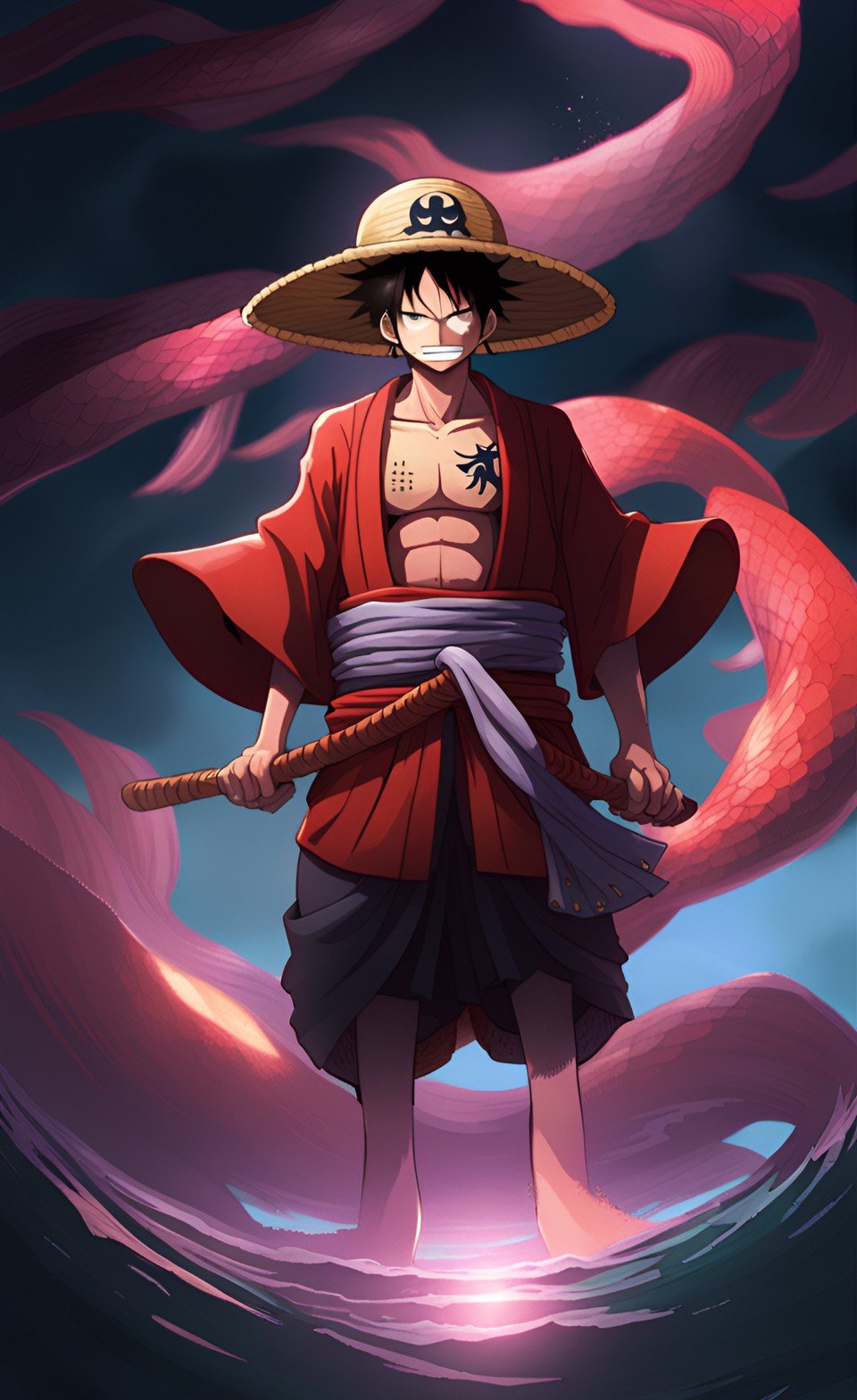Cool Manga Art Wallpaper Design 8
