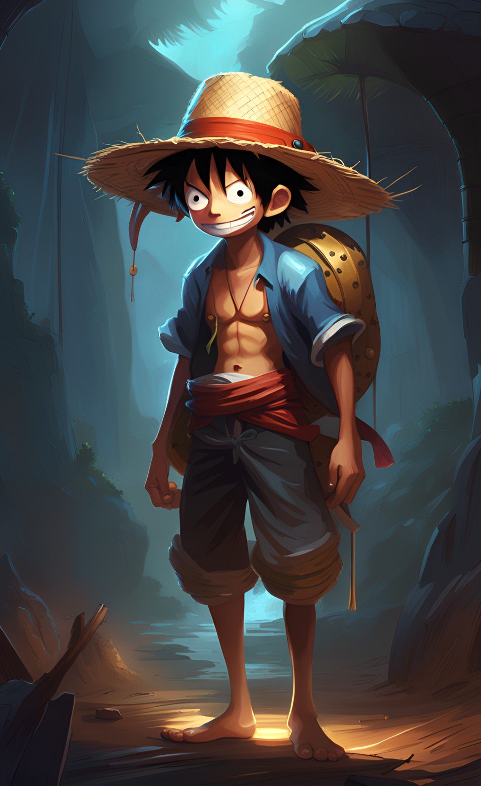 Cool Manga Art Wallpaper Design 12