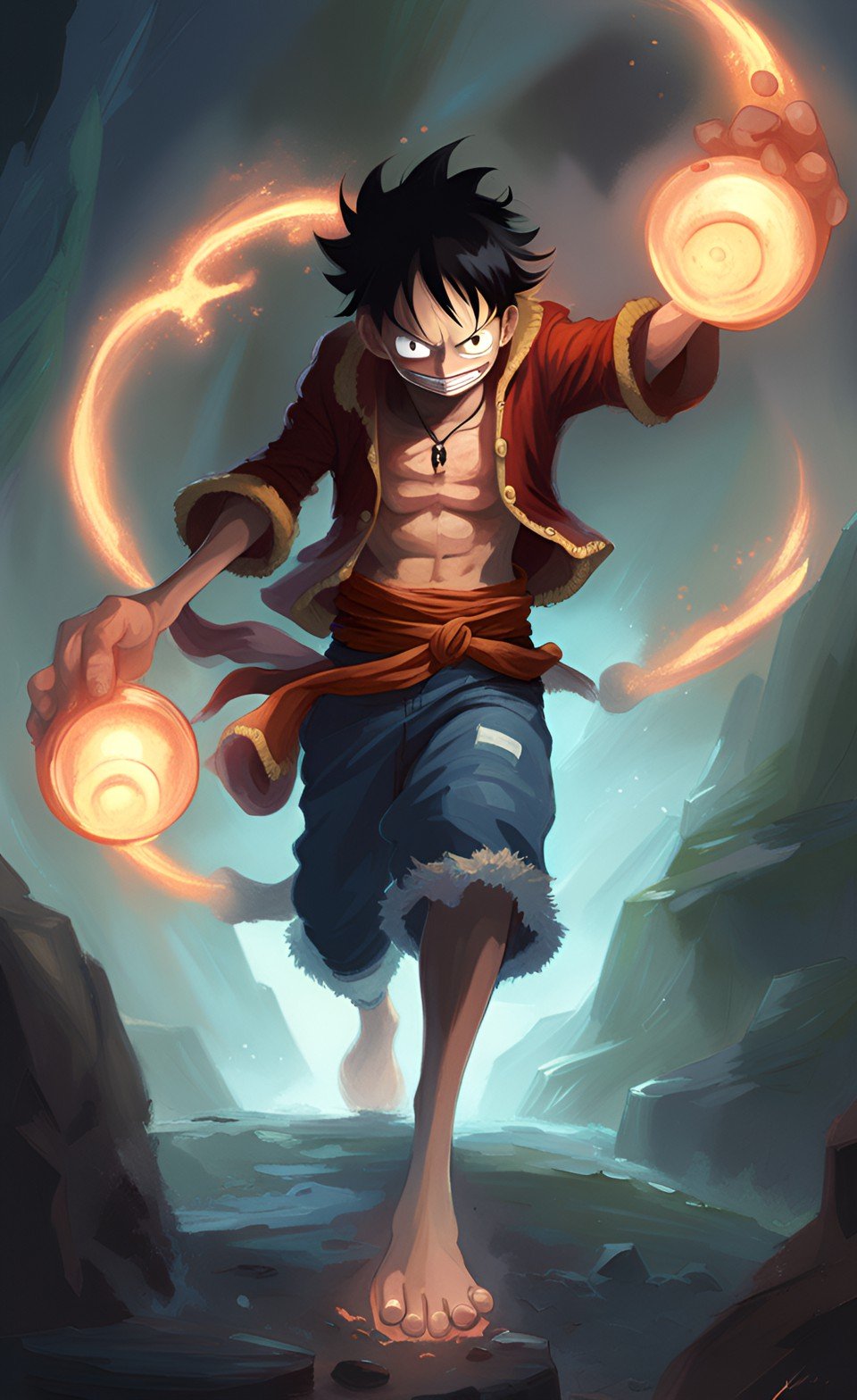 Cool Anime Art Background Design 18
