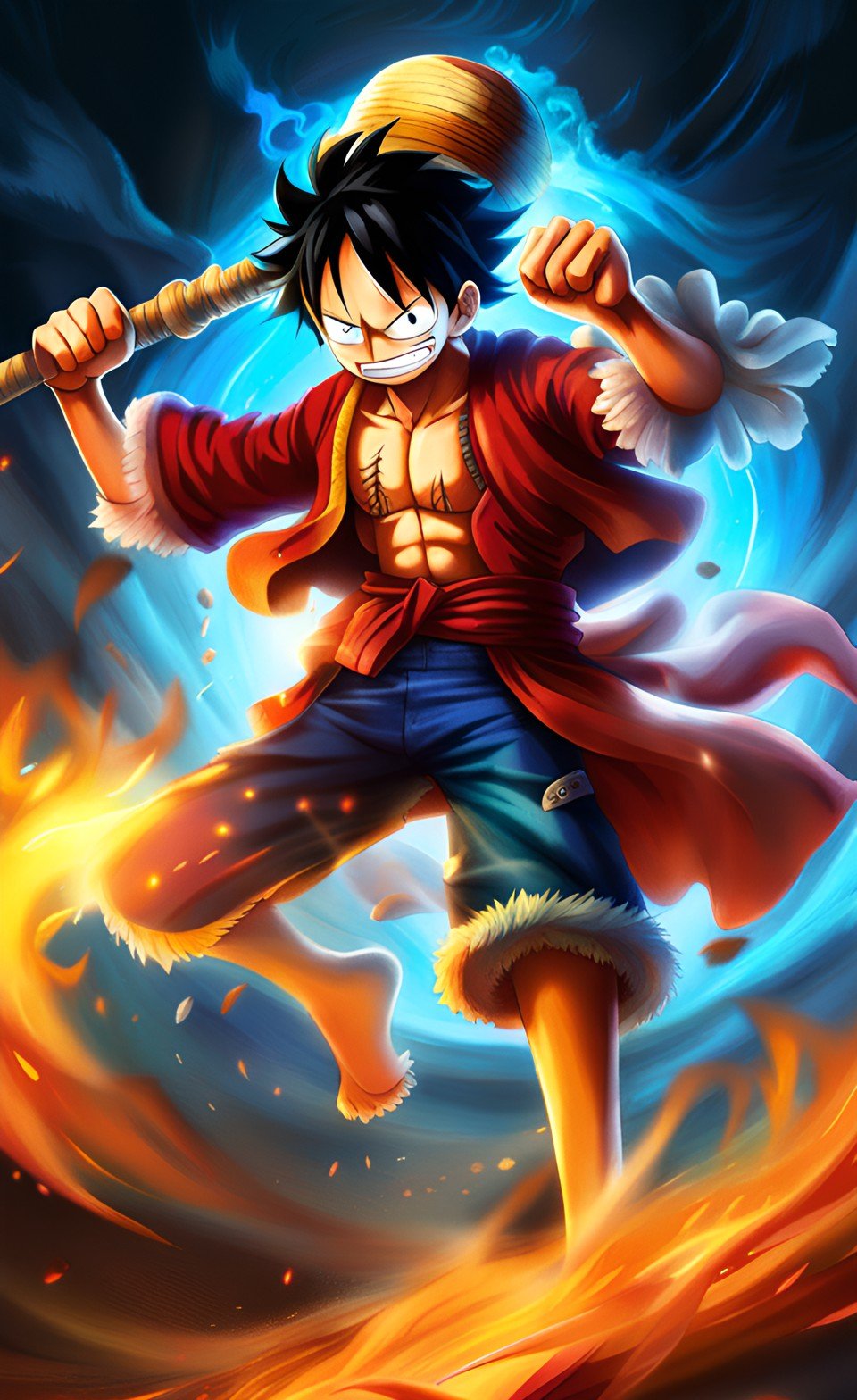 Cool Manga Art Wallpaper Design 18