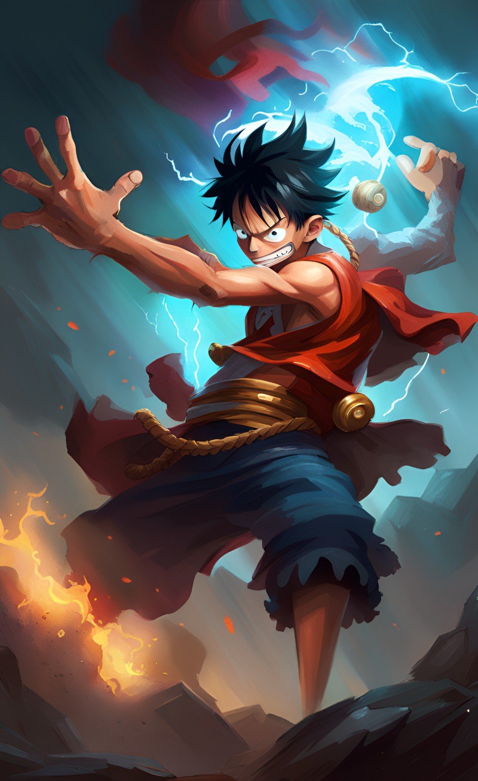 Manga Art Phone Wallpaper Design 18