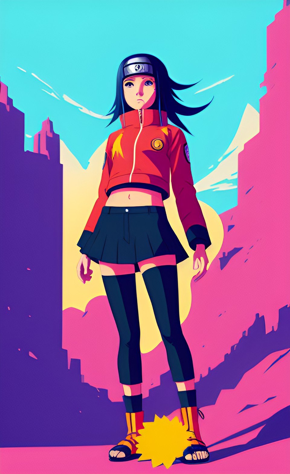 Manga Character Phone Wallpaper 23