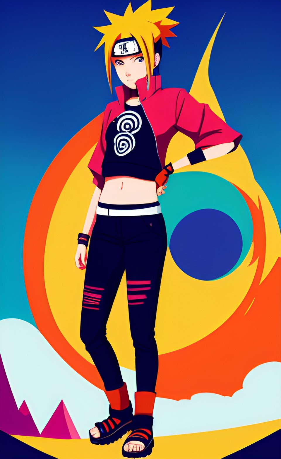 Cool Anime Art Background Design 23