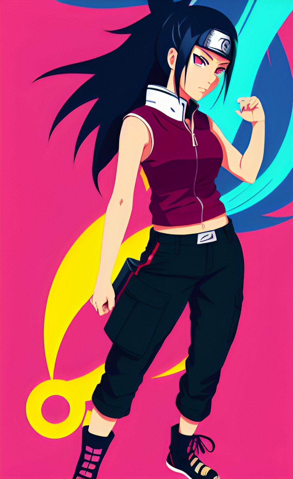Manga Art Phone Wallpaper Design 23