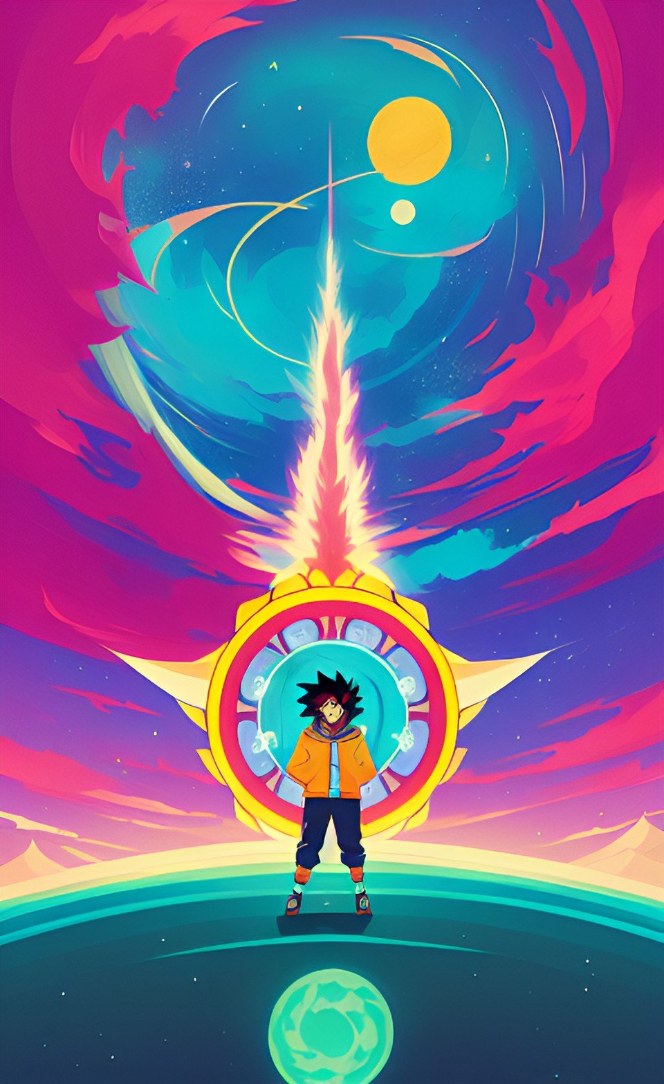 Manga Character Phone Wallpaper 23