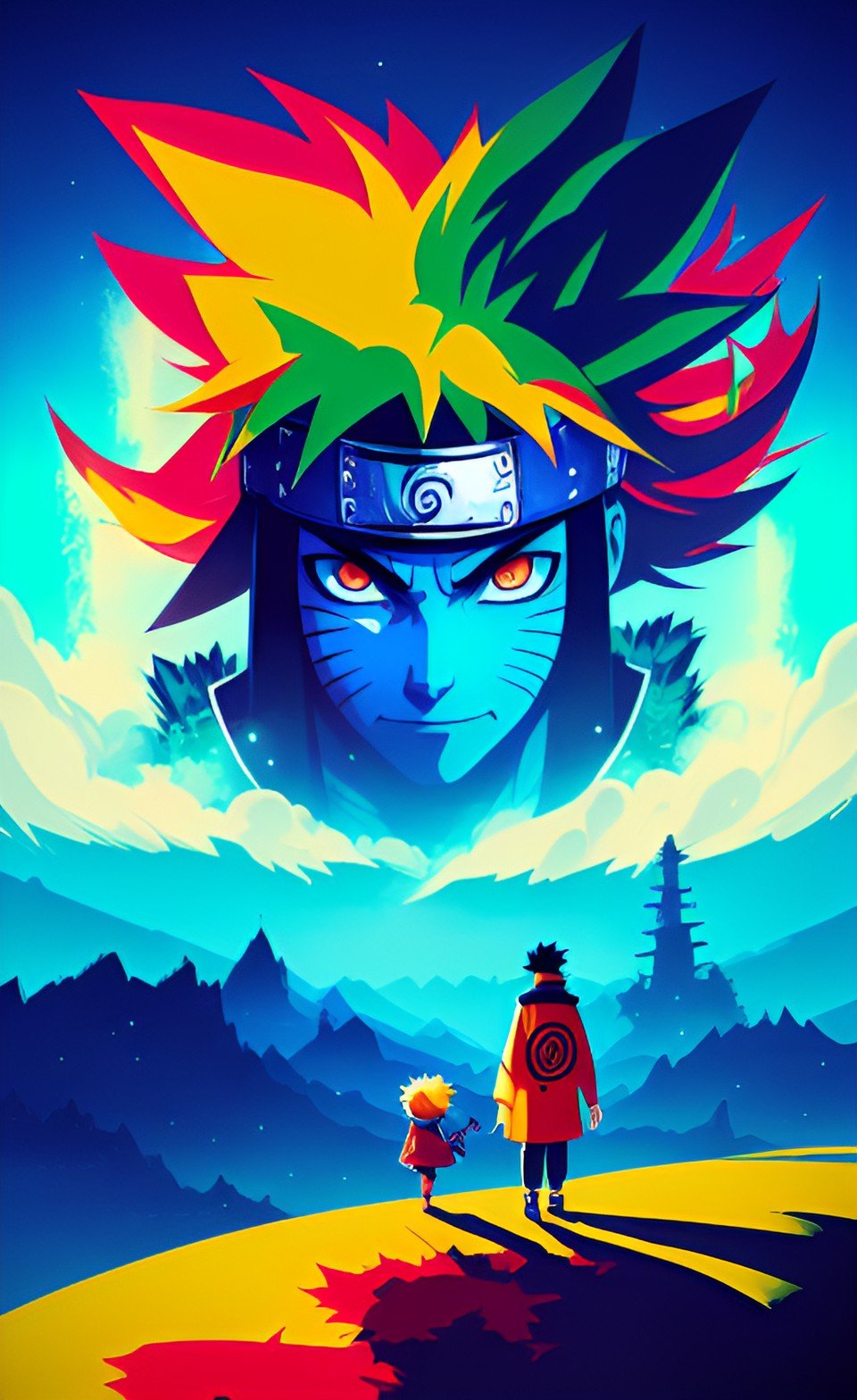 Beautiful Anime Art Phone Wallpaper 23
