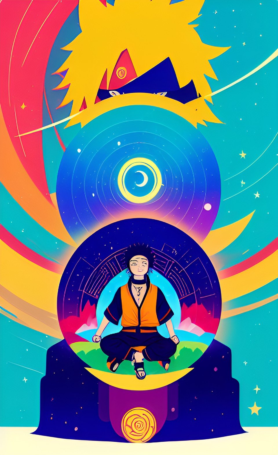 Cool Manga Art Wallpaper Design 23