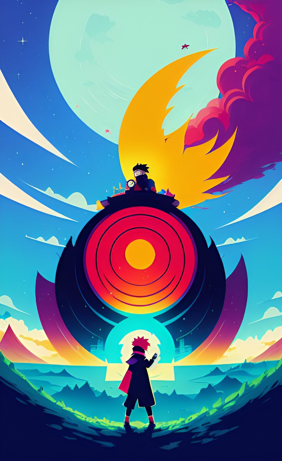 Cool Anime Art Background Design 23