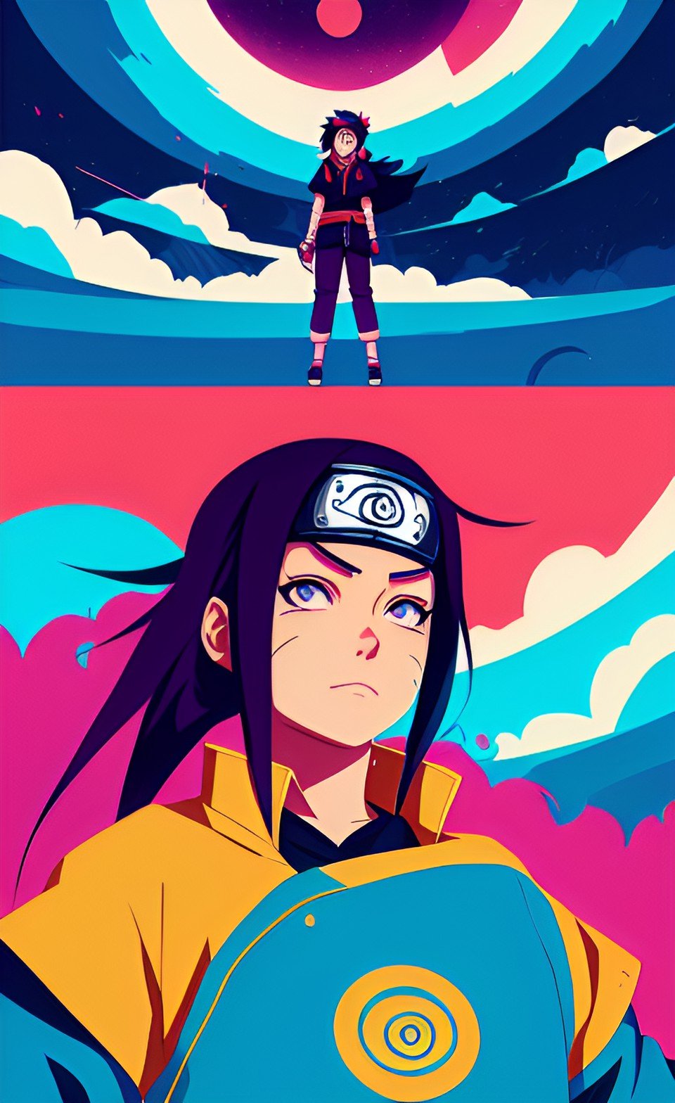 Cool Manga Art Wallpaper Design 23