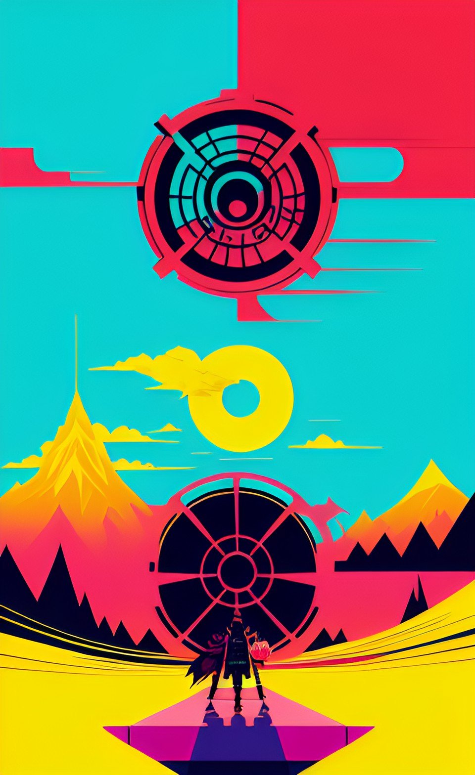 Manga Character Phone Wallpaper 23