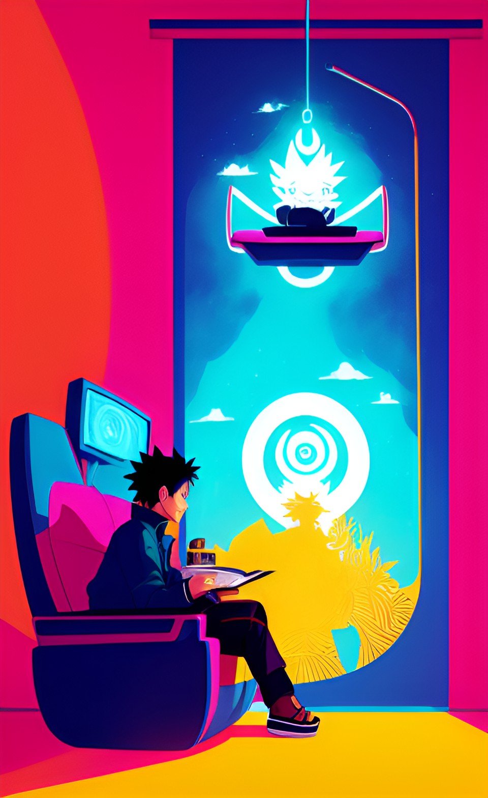 Cool Anime Art Background Design 23