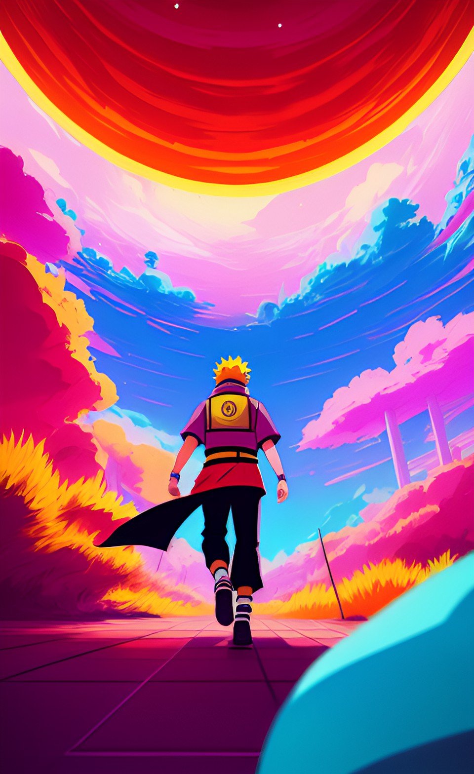Cool Manga Art Wallpaper Design 24