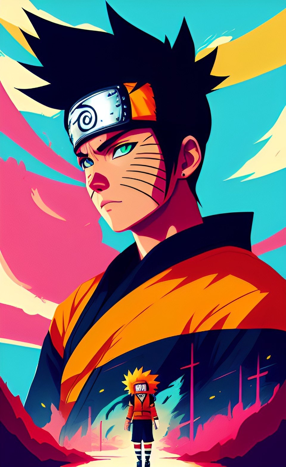 Cool Manga Art Wallpaper Design 24