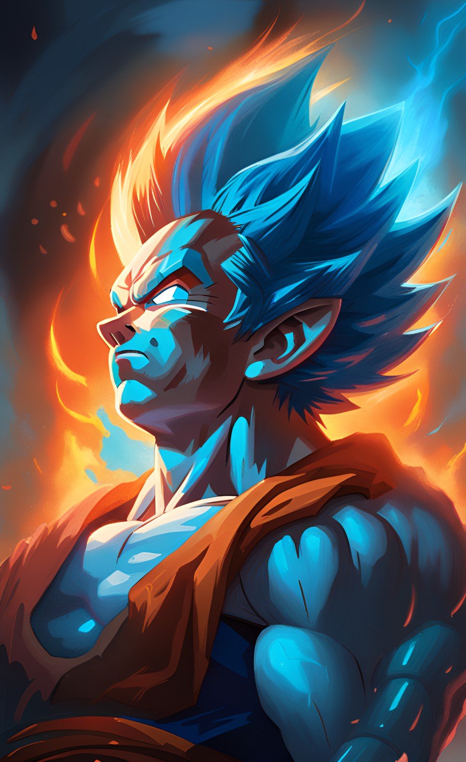 Manga Art Phone Wallpaper Design 3