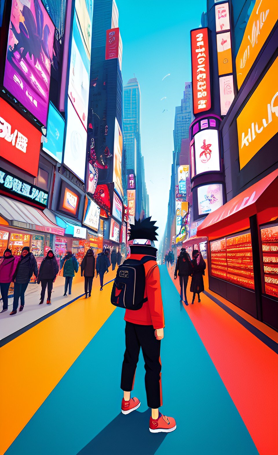 Cool Manga Art Wallpaper Design 24