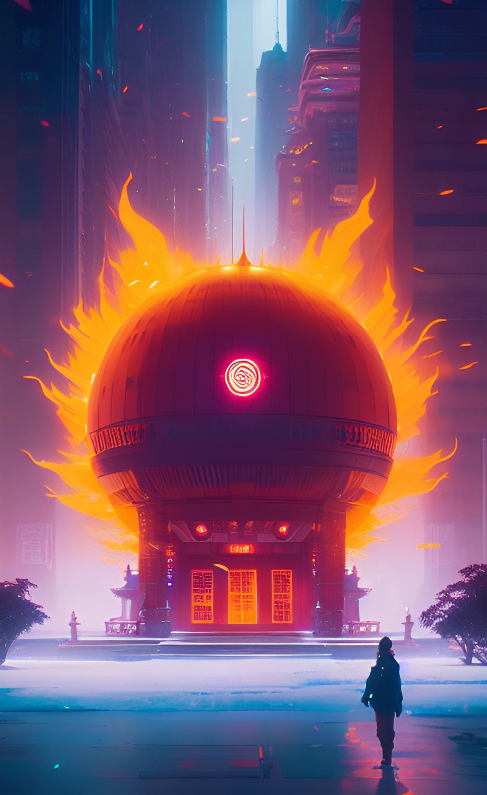 Cool Anime Art Background Design 26
