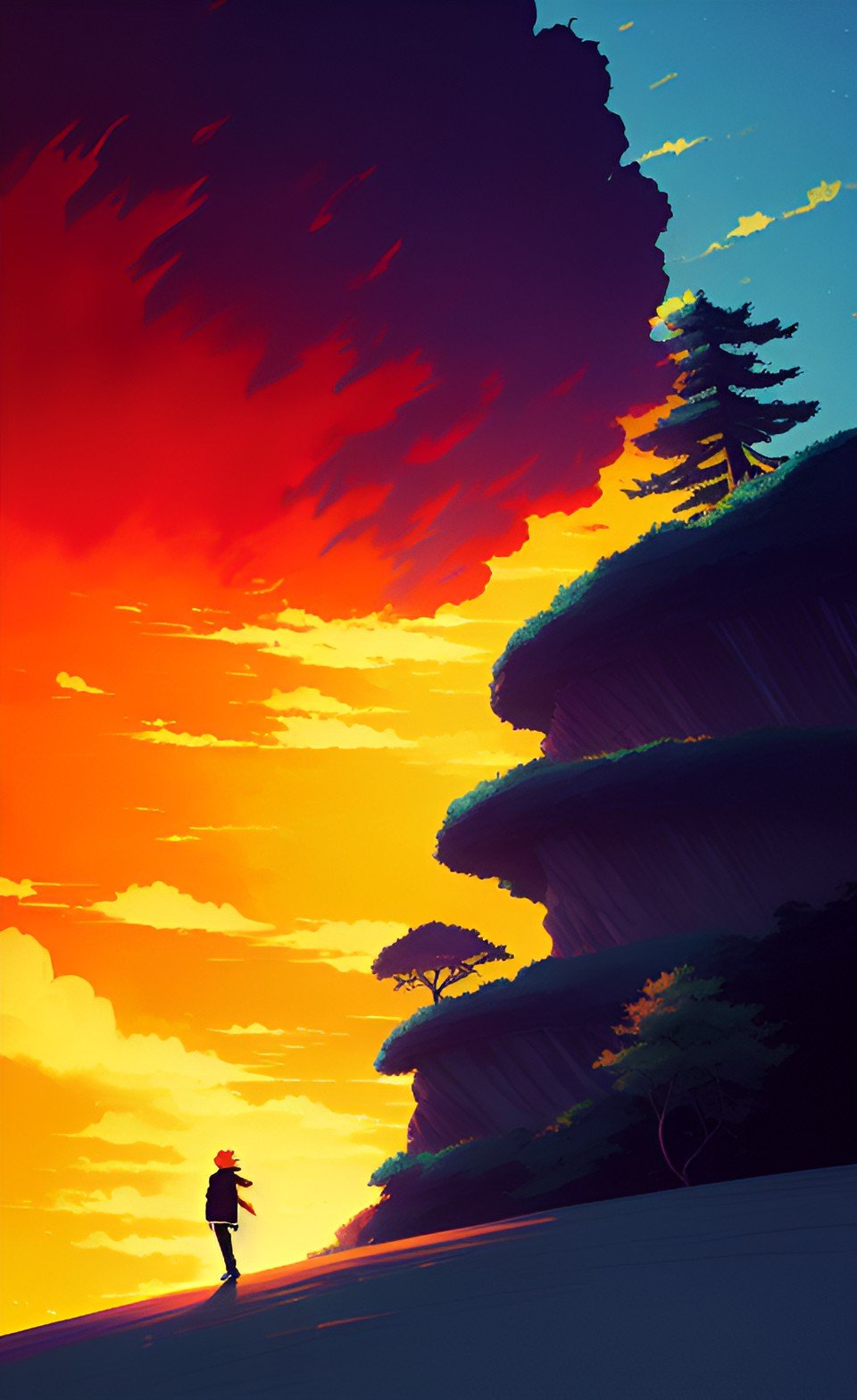 Cool Manga Art Wallpaper Design 26