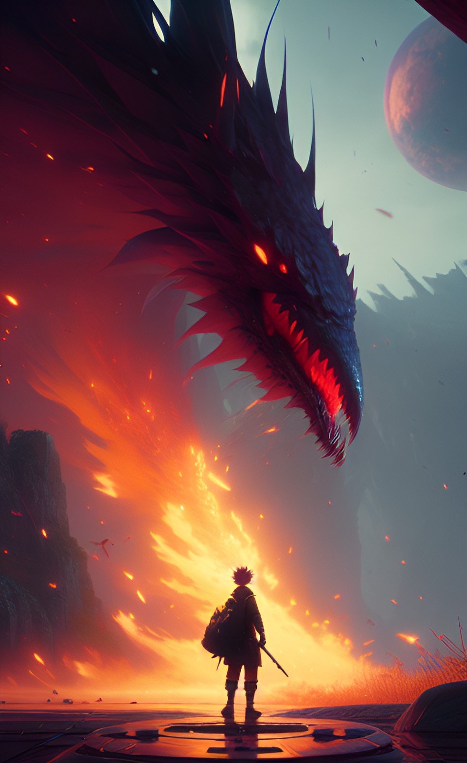 Cool Manga Art Wallpaper Design 26