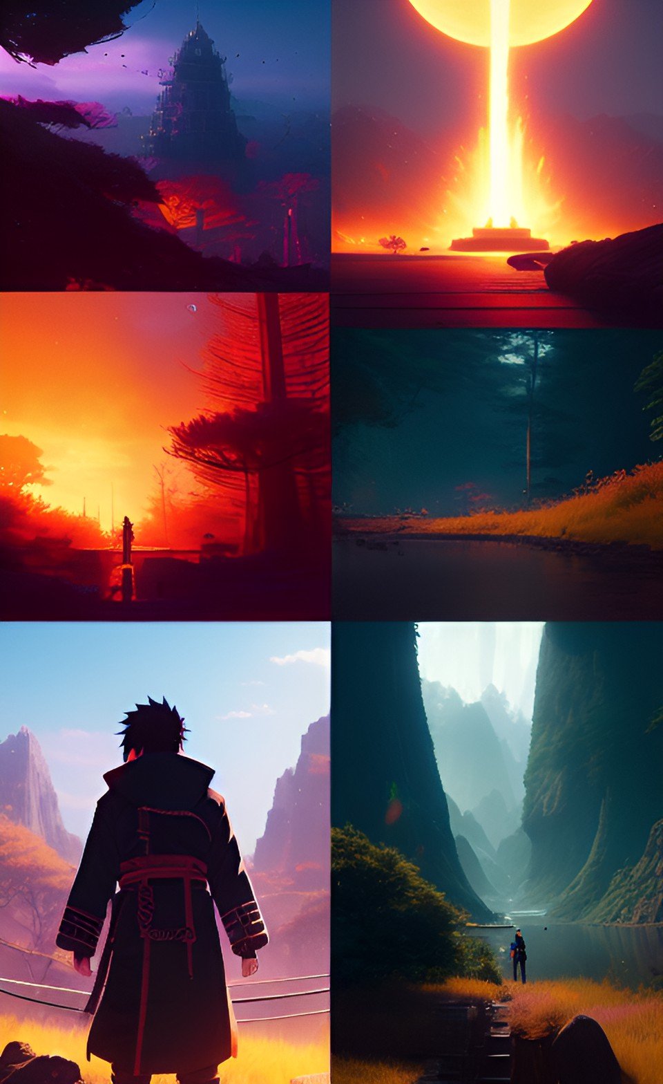 Cool Manga Art Wallpaper Design 27