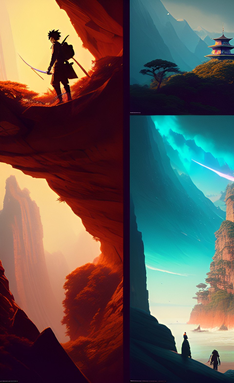 Cool Anime Art Background Design 27