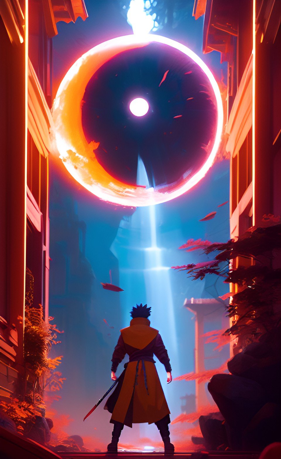 Cool Anime Art Background Design 27