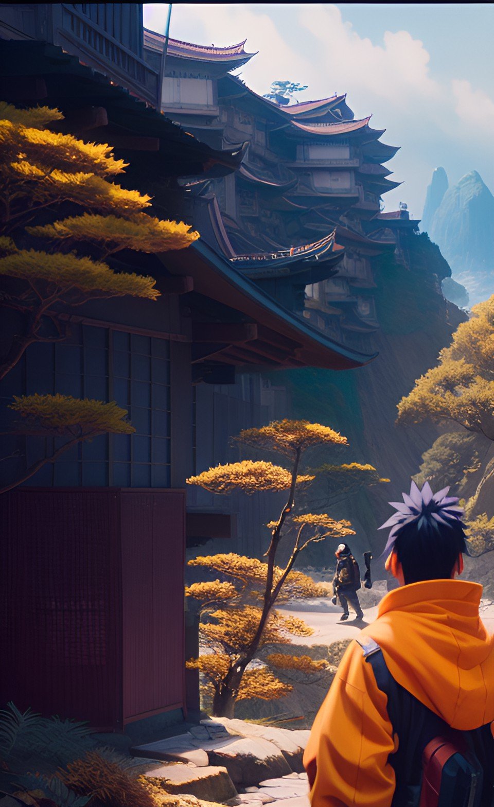 Cool Anime Art Background Design 27