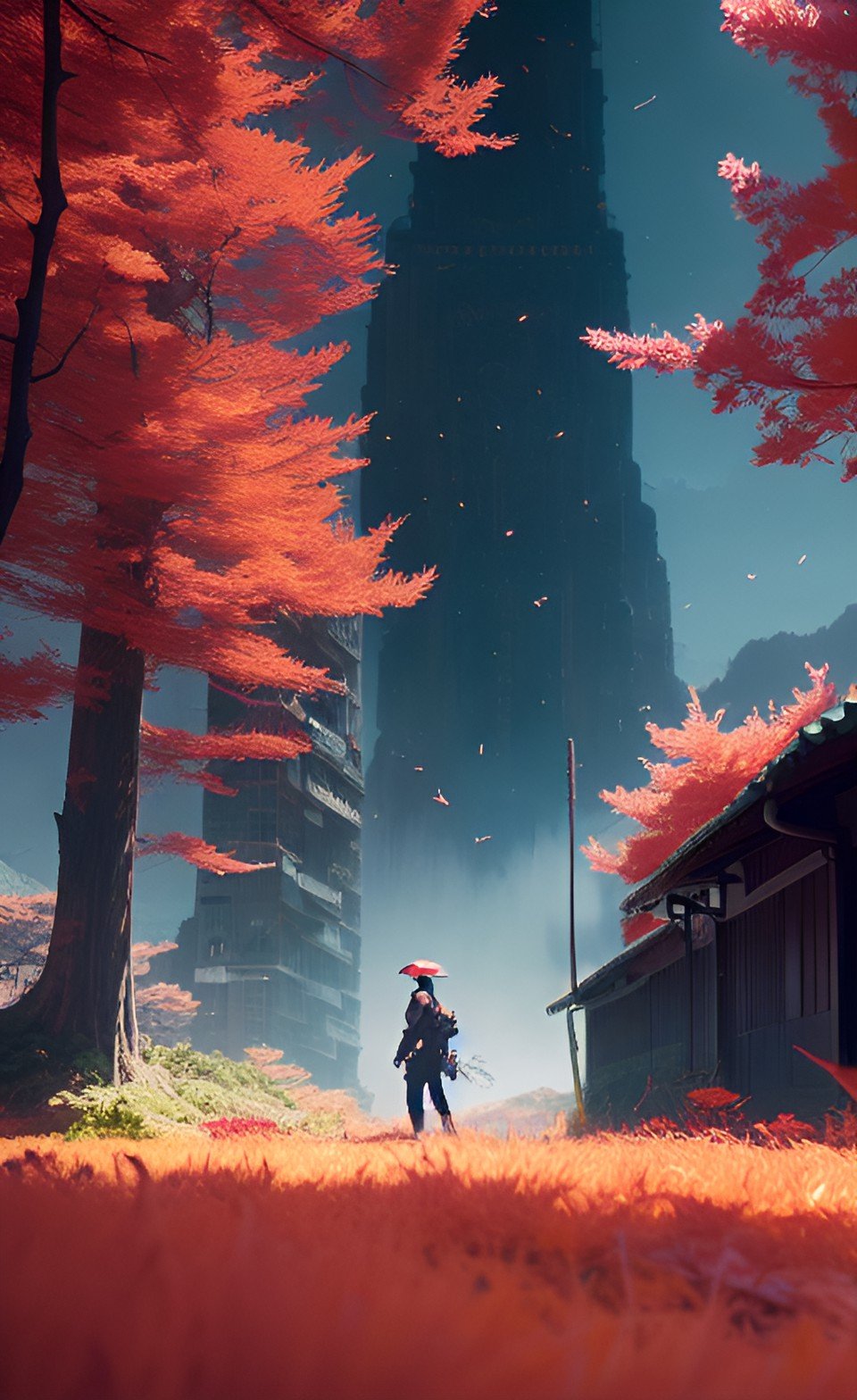 Manga Art Phone Wallpaper Design 27
