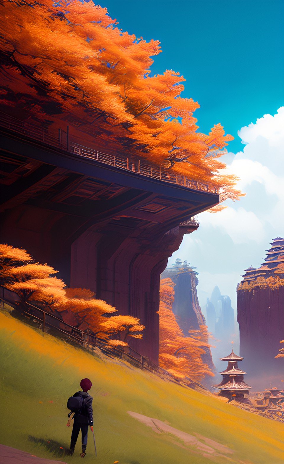 Beautiful Anime Art Phone Wallpaper 27