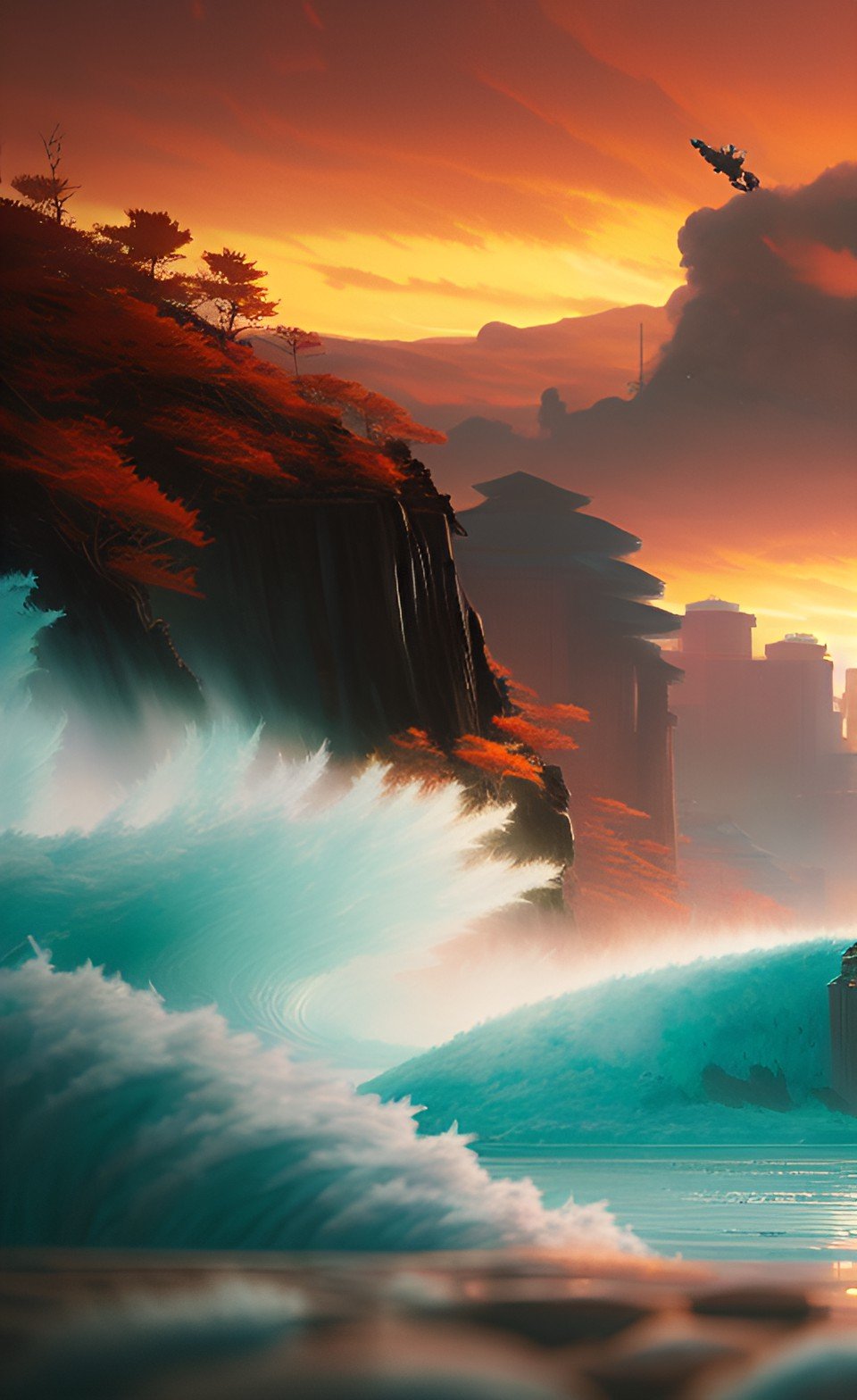 Cool Anime Art Background Design 27