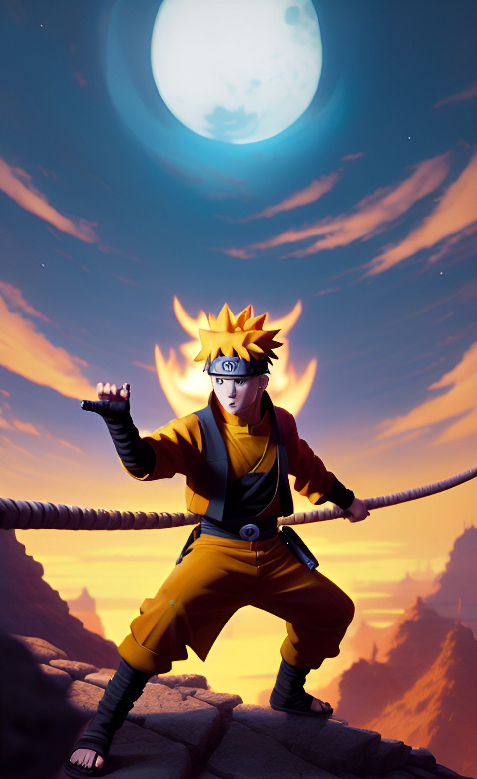 Manga Art Phone Wallpaper Design 27