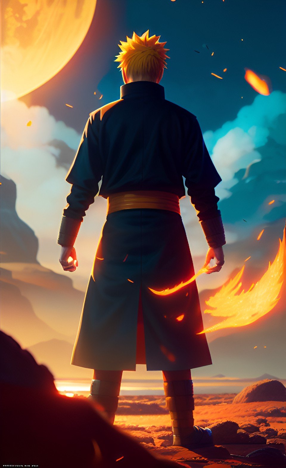 Beautiful Anime Art Phone Wallpaper 27