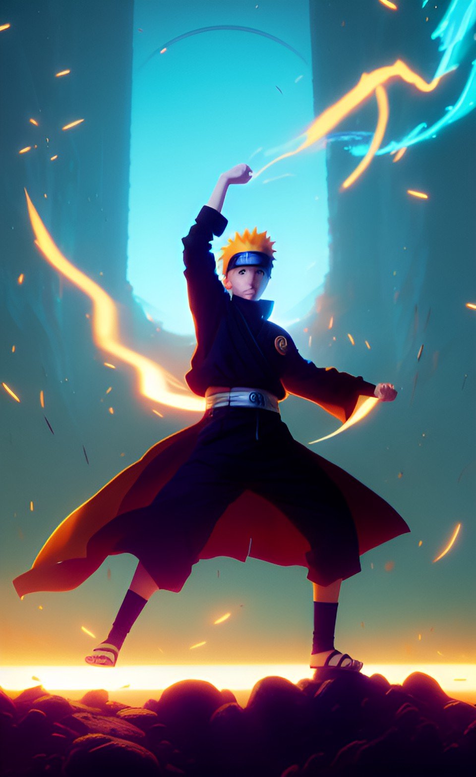 Cool Anime Art Background Design 27