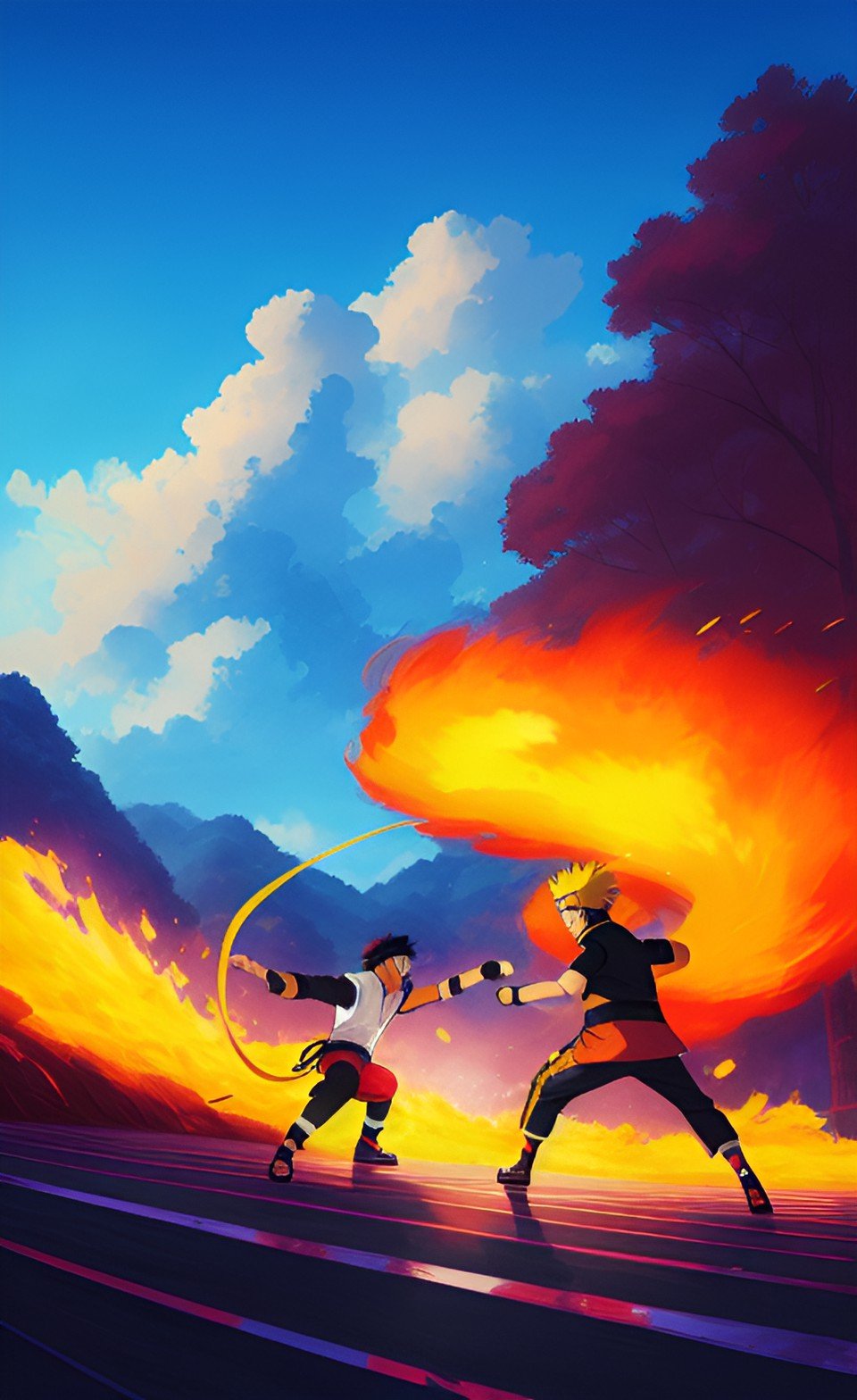 Beautiful Anime Art Phone Wallpaper 28