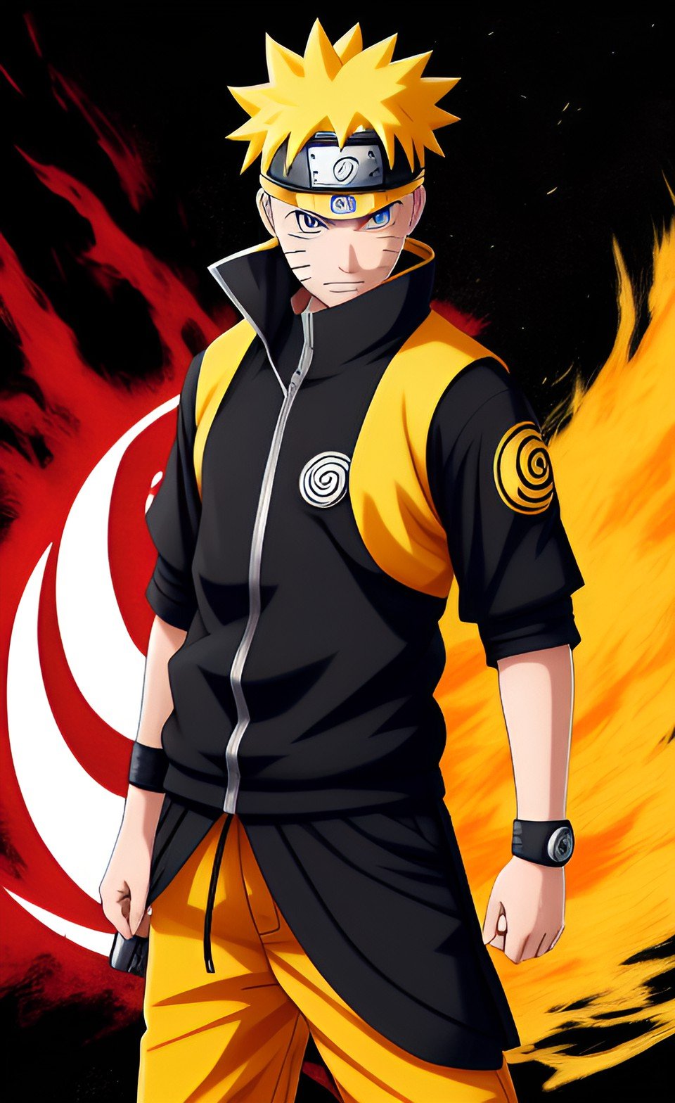Manga Art Phone Wallpaper Design 29
