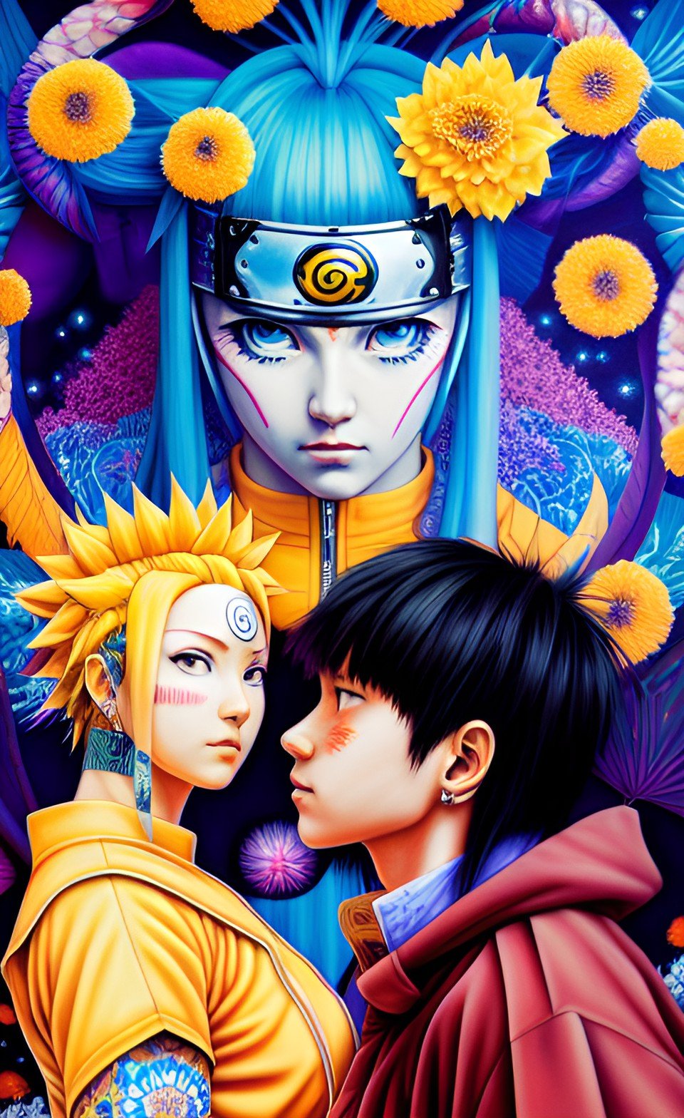 Cool Manga Art Wallpaper Design 30