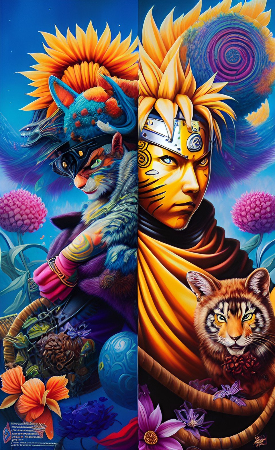 Cool Manga Art Wallpaper Design 30