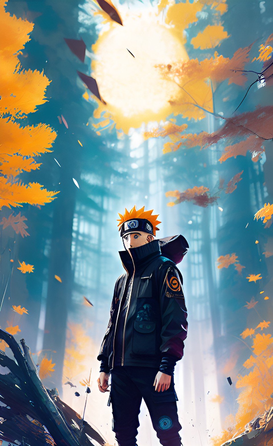 Manga Art Phone Wallpaper Design 30