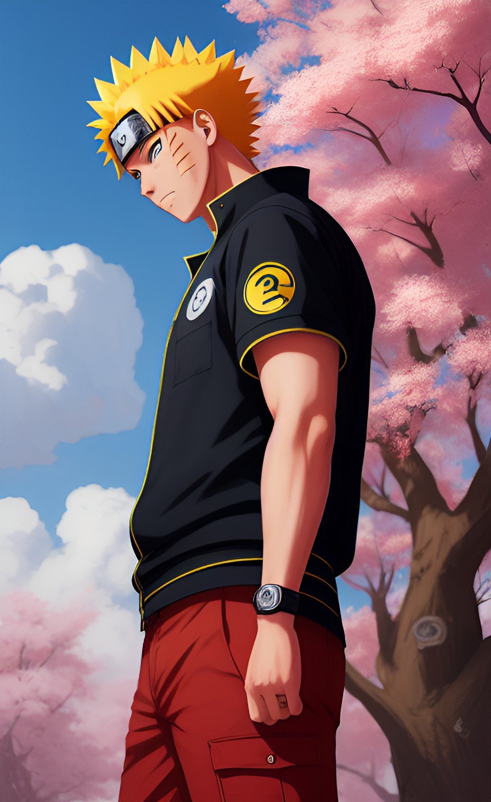 Manga Art Phone Wallpaper Design 32