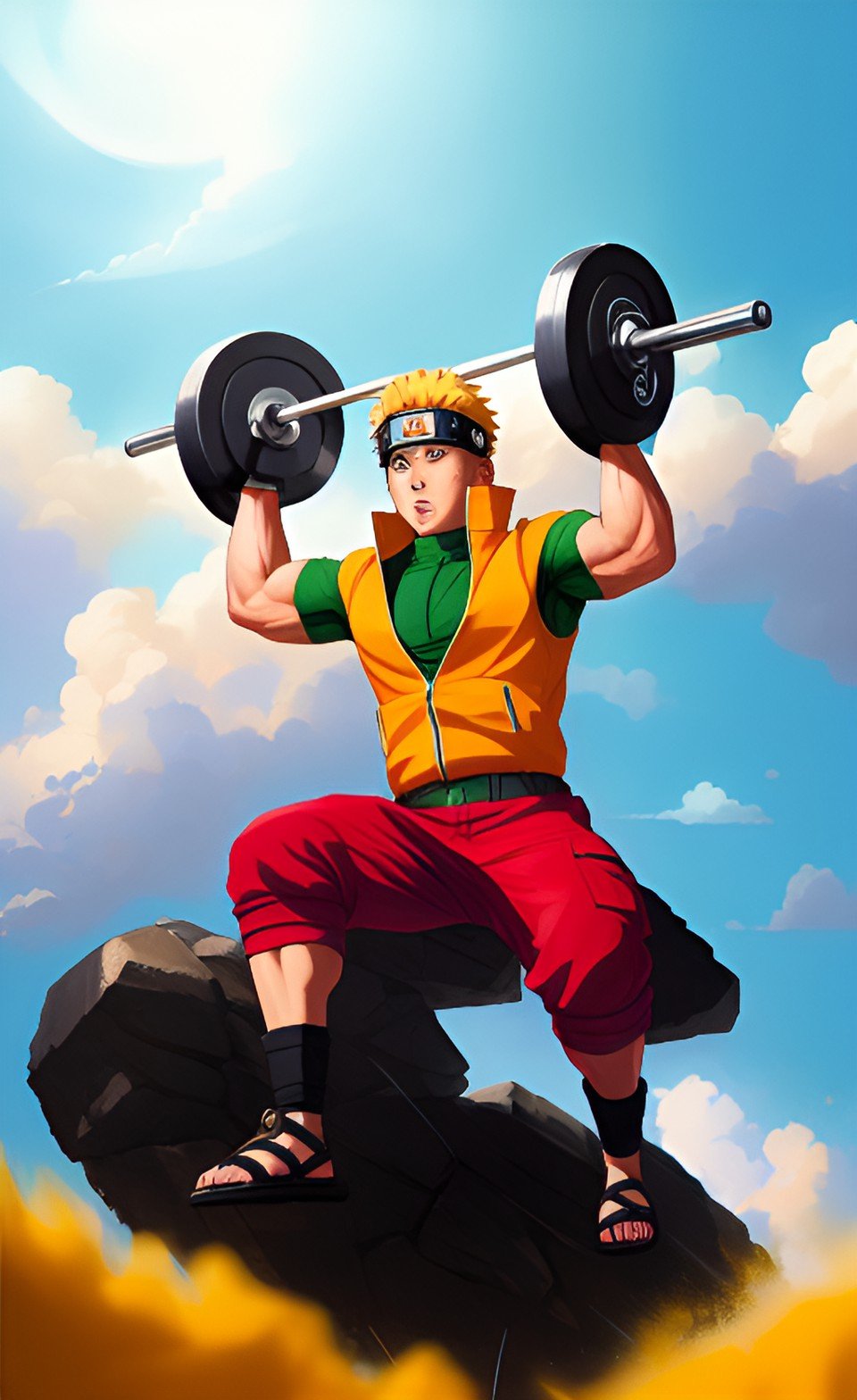 Cool Anime Art Background Design 32