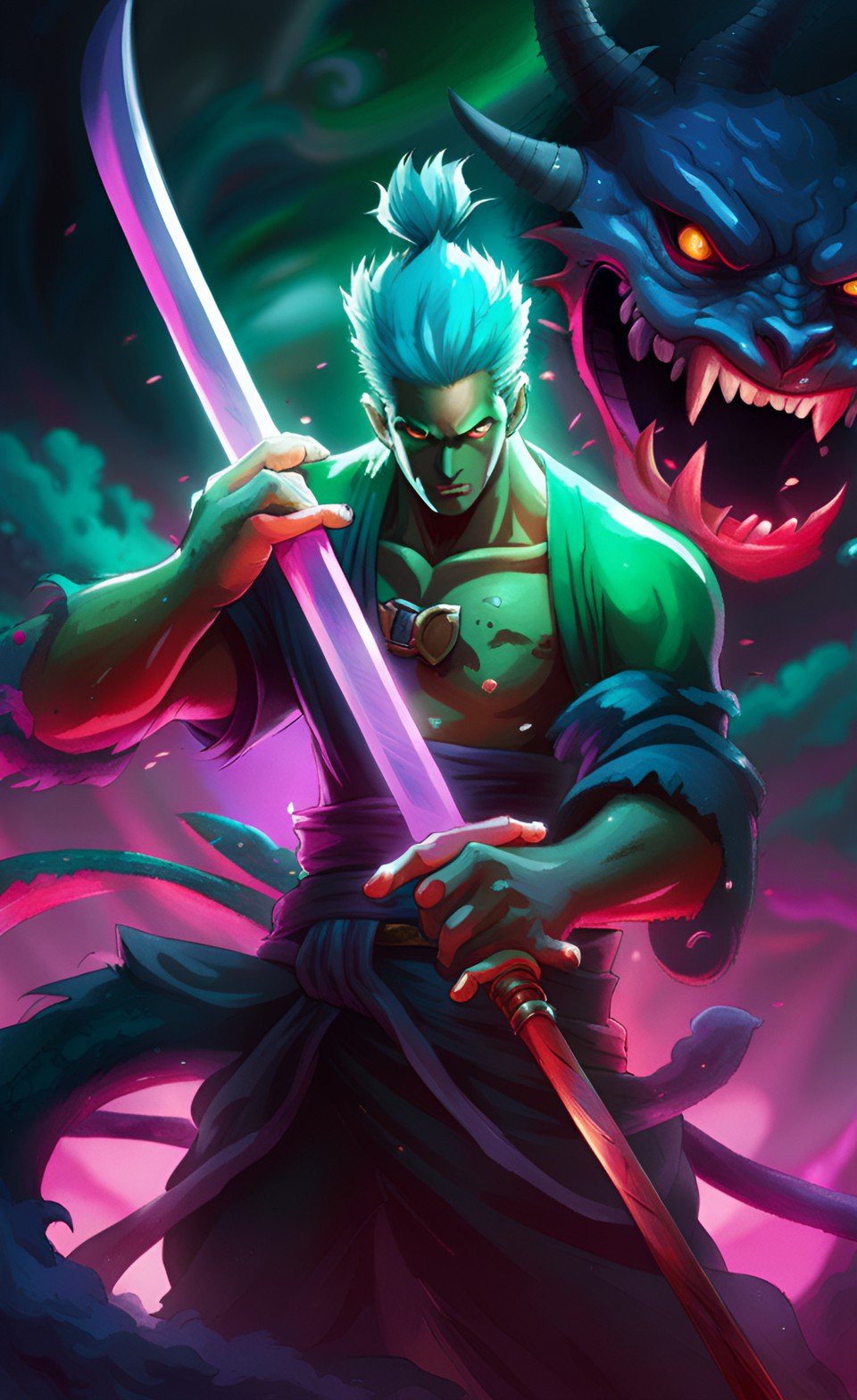 Vibrant Anime Wallpaper | Wallpaper