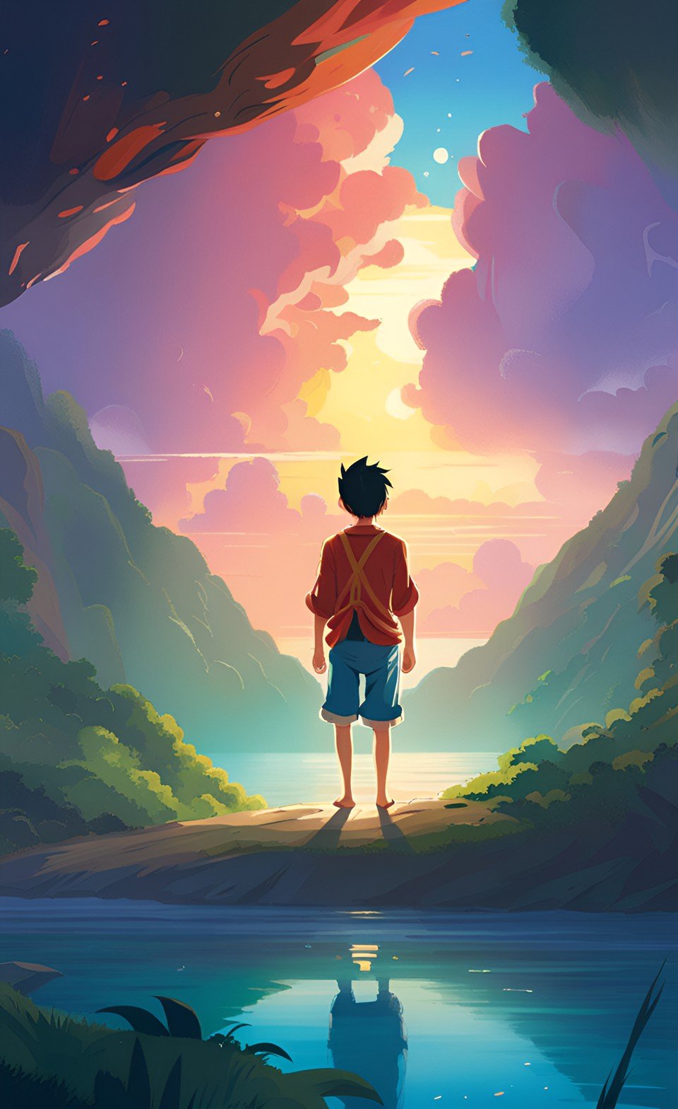Can't Get Over This Anime Art Background