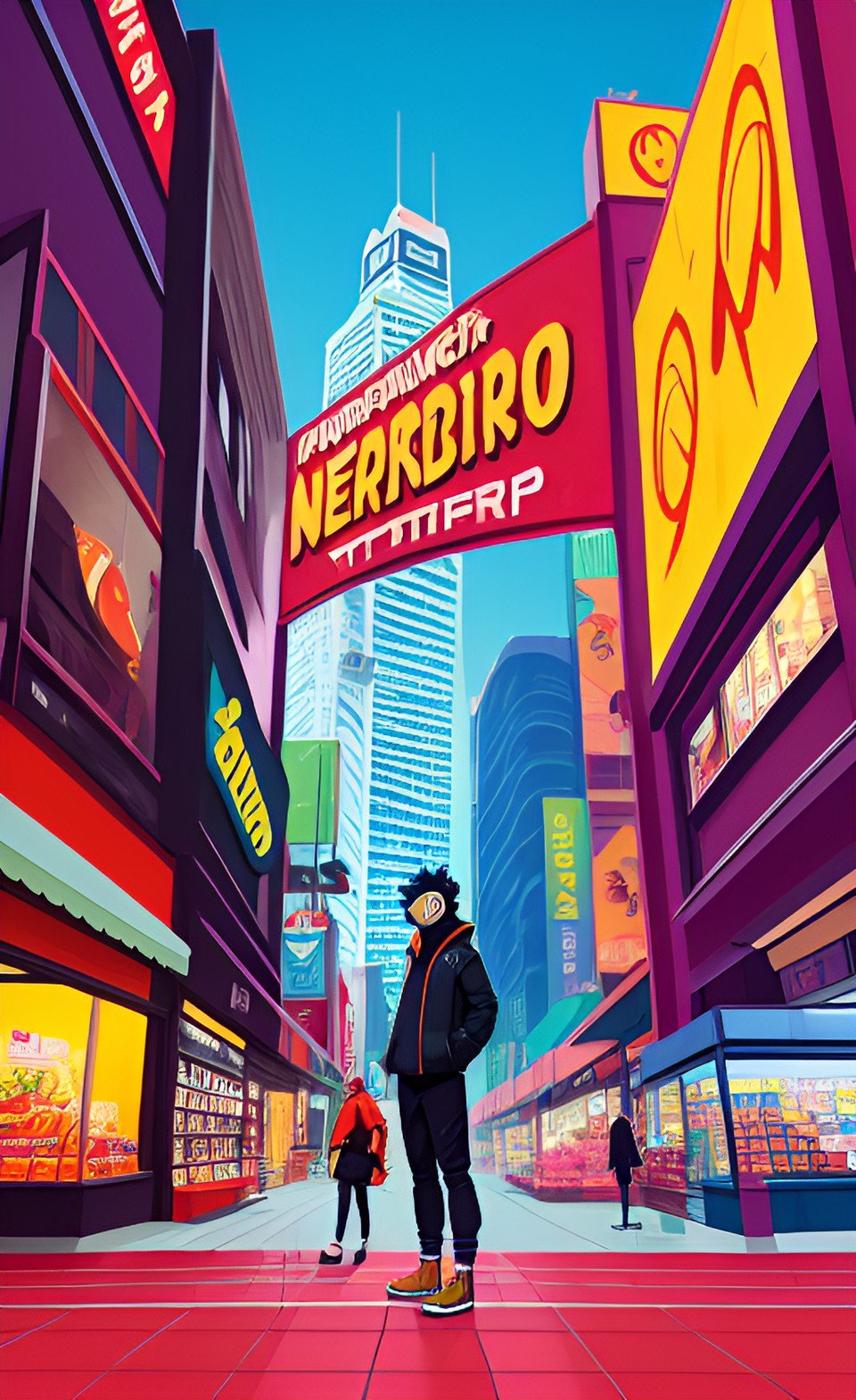 Striking Anime Character Wallpaper | Wallpaper