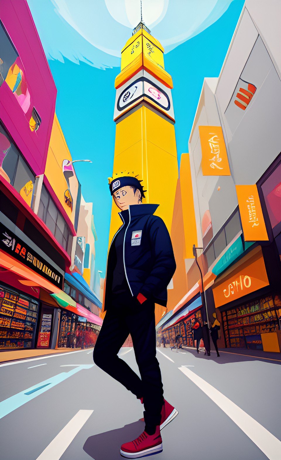 Anime Art Background | Wallpaper