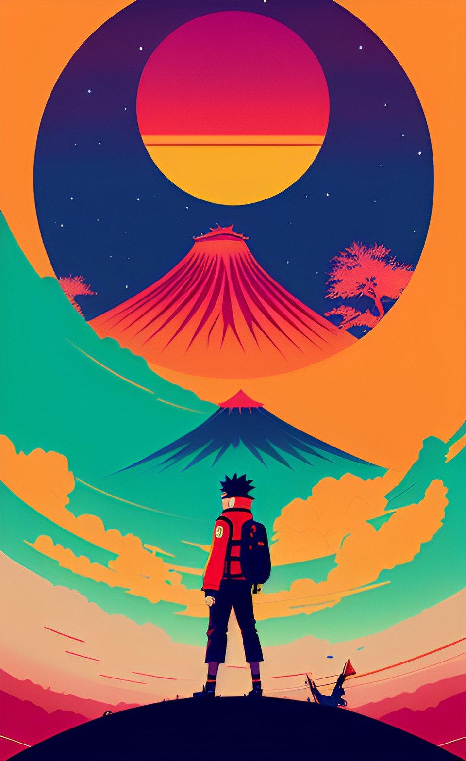 Minimalist Manga Background | Wallpaper Inspiration