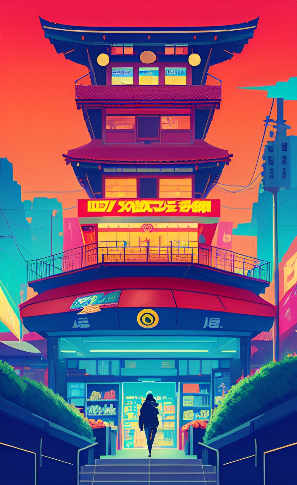 Anime Art Background | Wallpaper