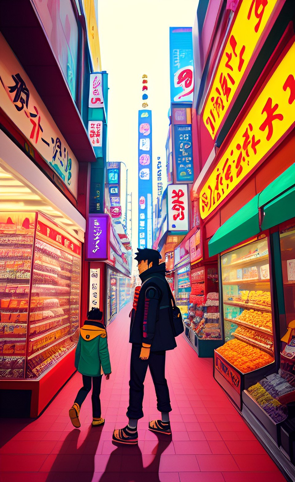 Minimalist Manga Background | Wallpaper
