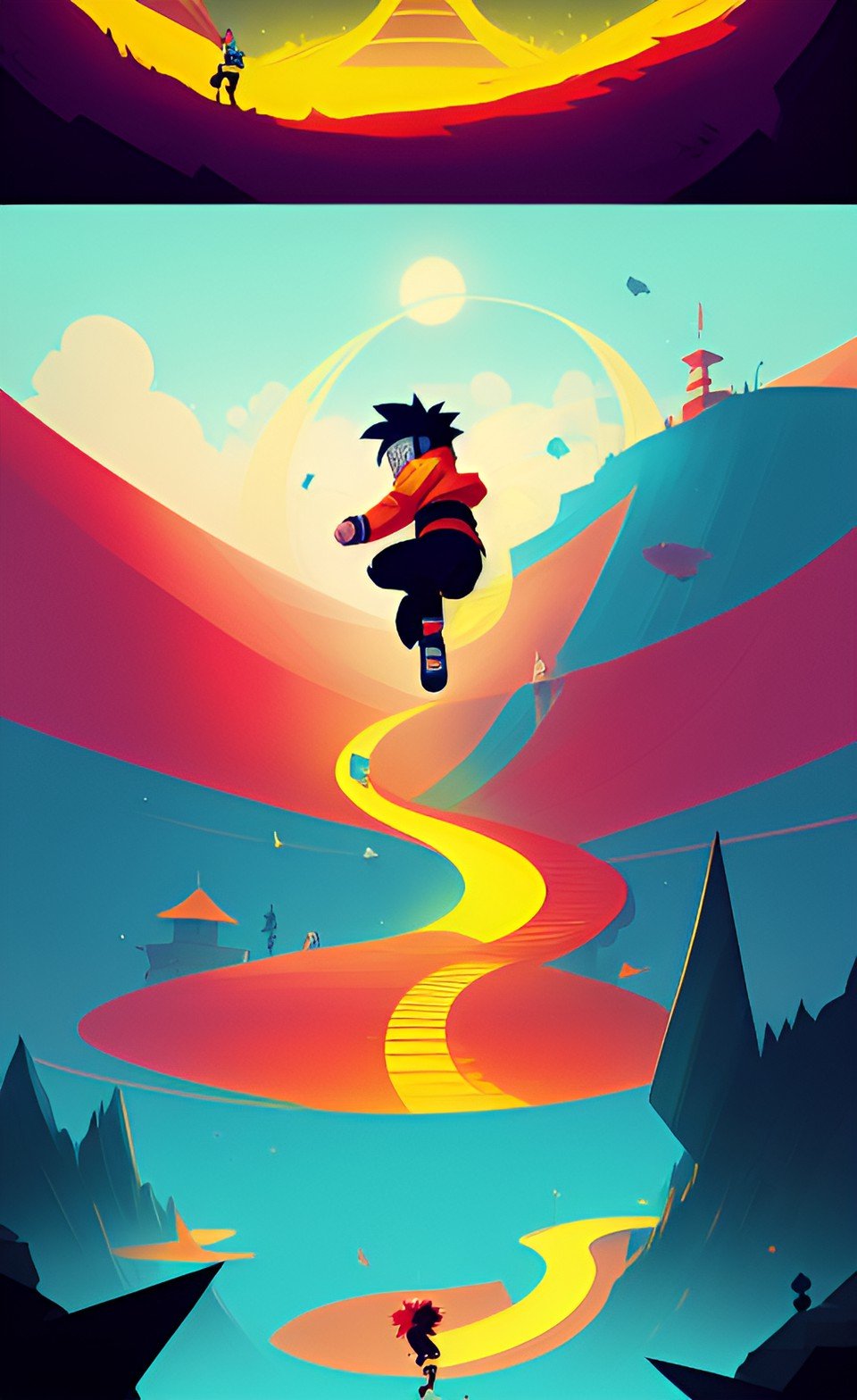 Anime Art Background | Wallpaper