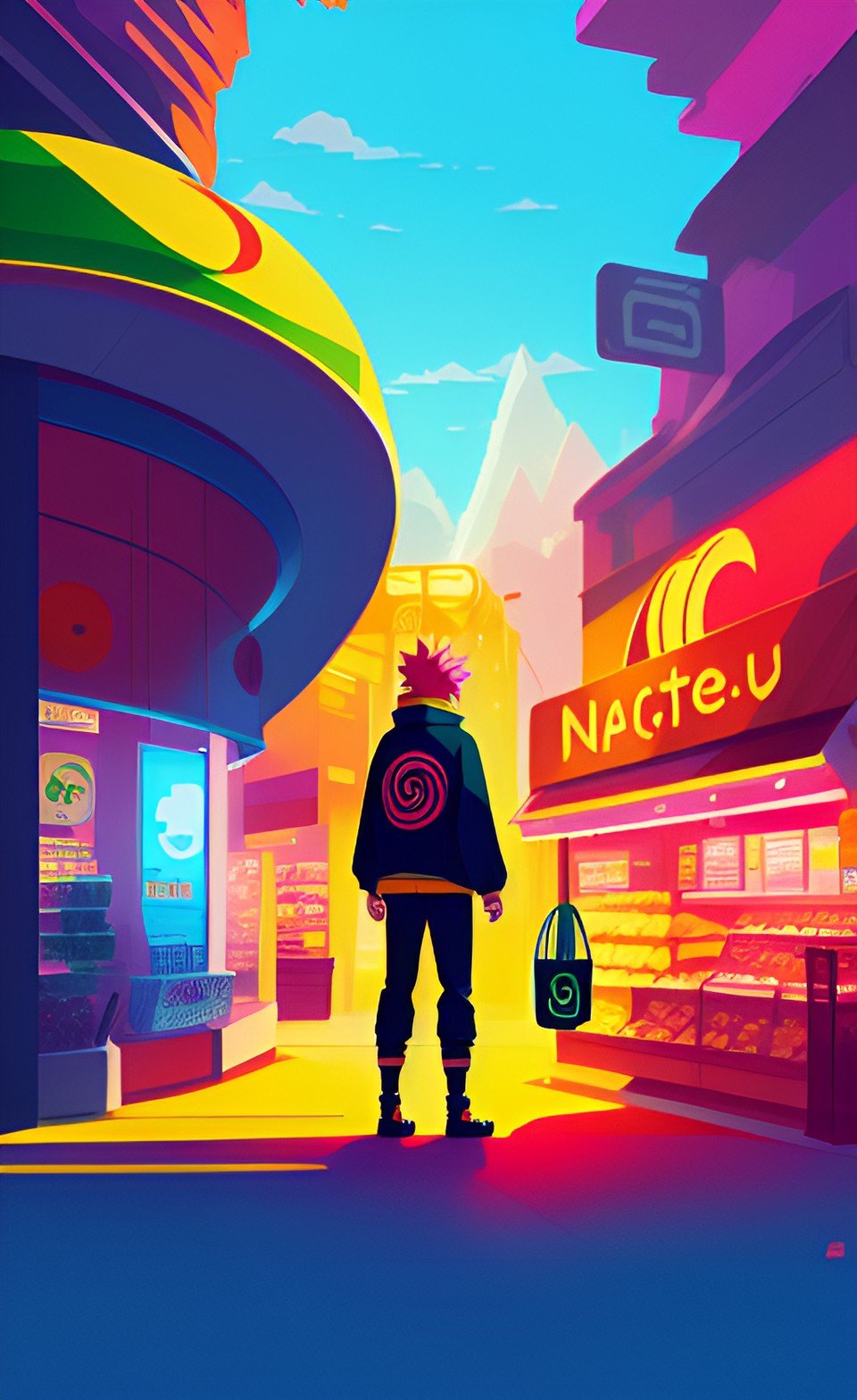 Saving This Anime Art Background for Later