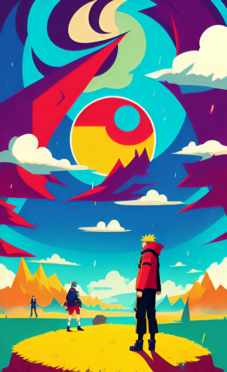 Vibrant Anime Character Wallpaper | Wallpaper
